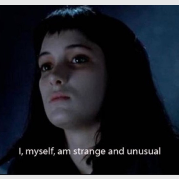 Pink Heart Lydia Deetz Quote enamel pin - Picture 2 of 3